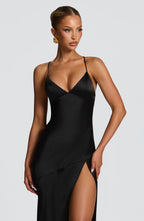 Isobel Maxi Dress - Black - Napalia