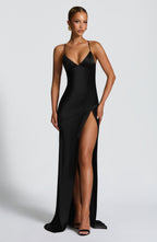 Isobel Maxi Dress - Black - Napalia