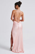 Isobel Maxi Dress - Blush - Napalia