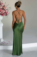 Isobel Maxi Dress - Emerald - Napalia