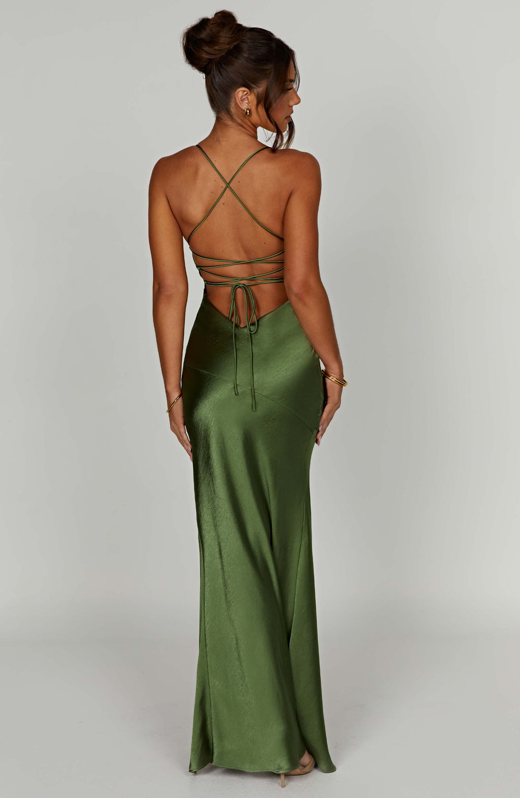 Isobel Maxi Dress - Emerald - Napalia