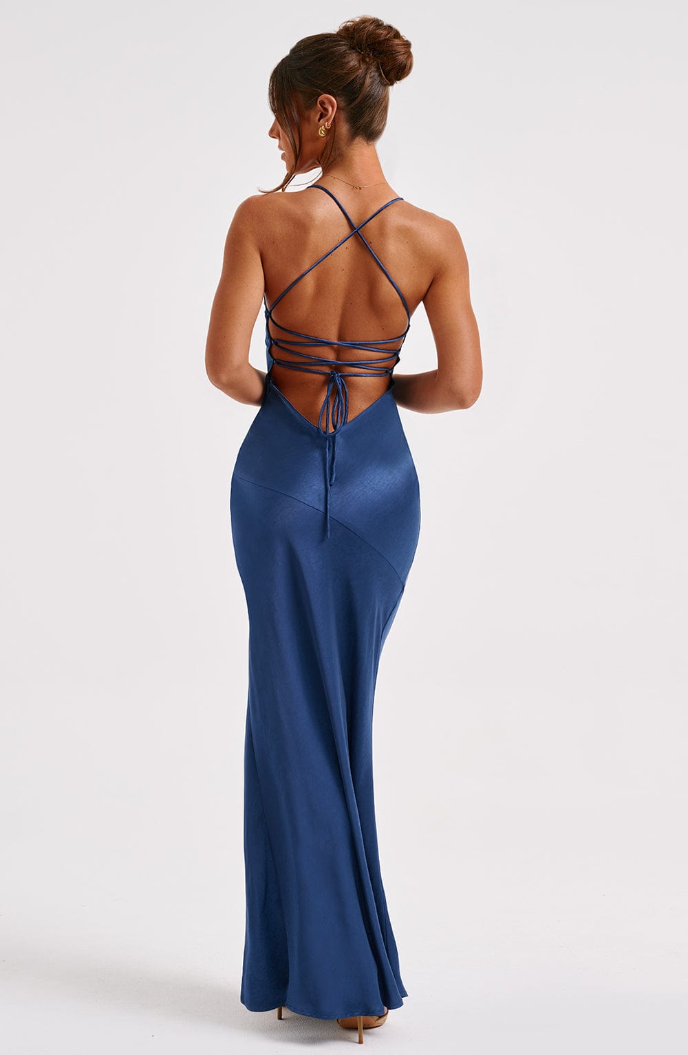 Isobel Maxi Dress - Navy - Napalia