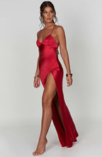 Isobel Maxi Dress - Red - Napalia
