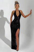 Jacqueline Maxi Dress - Black - Napalia