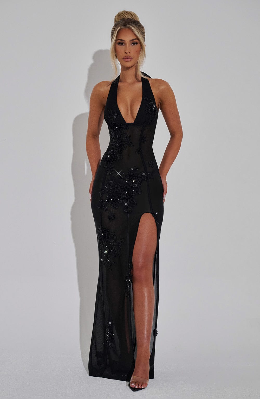 Jacqueline Maxi Dress - Black - Napalia
