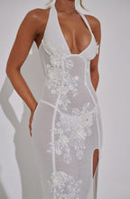 Jacqueline Maxi Dress - Ivory - Napalia