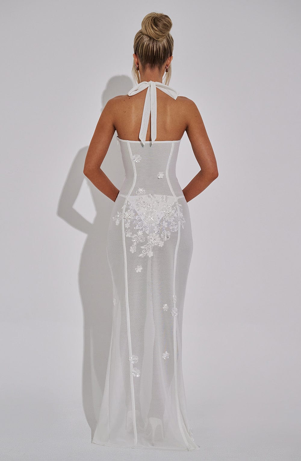 Jacqueline Maxi Dress - Ivory - Napalia