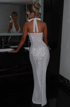 Jacqueline Maxi Dress - Ivory - Napalia