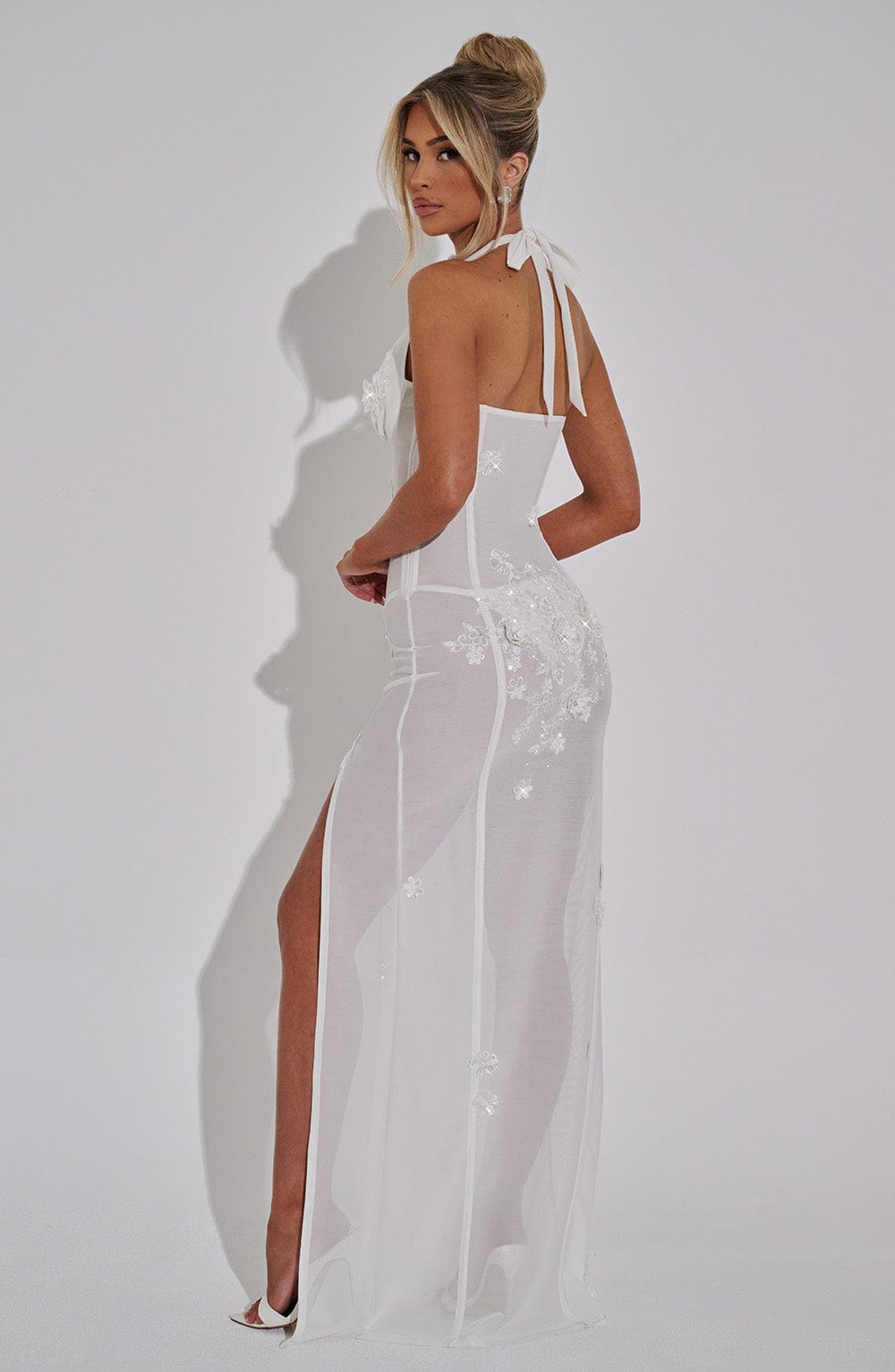 Jacqueline Maxi Dress - Ivory - Napalia