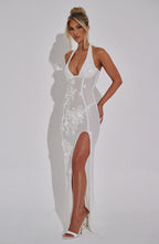 Jacqueline Maxi Dress - Ivory - Napalia
