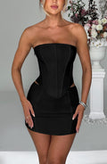 Jacquie Mini Skirt - Black - Napalia