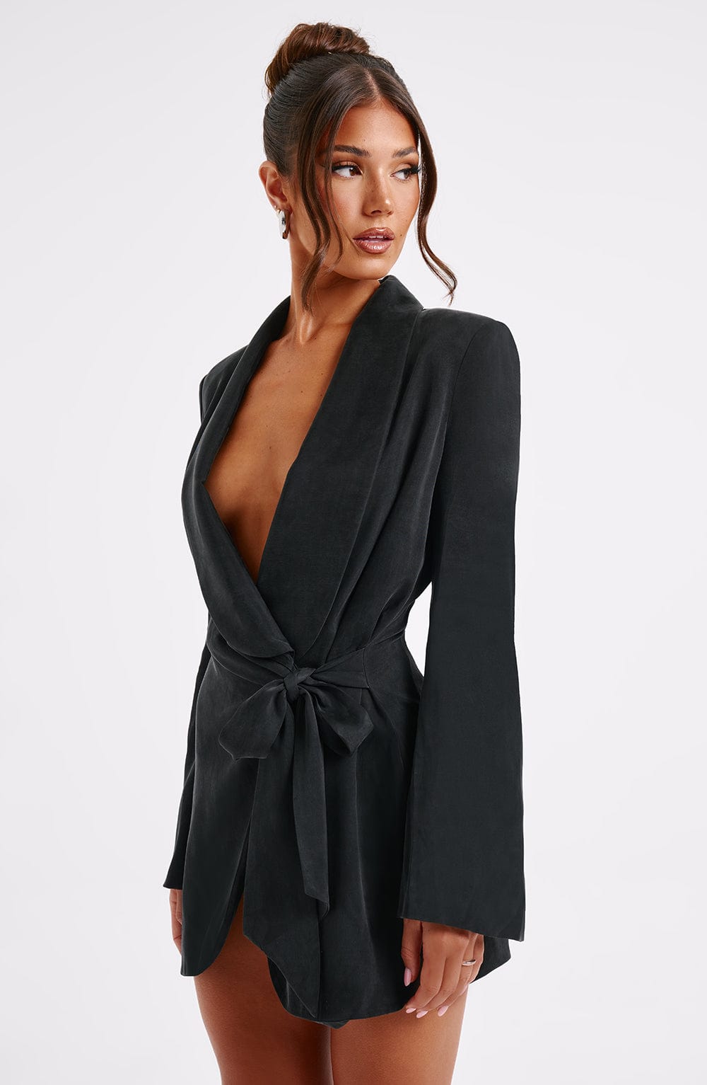 Jalena Mini Dress - Black - Napalia