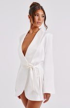 Jalena Mini Dress - Ivory - Napalia