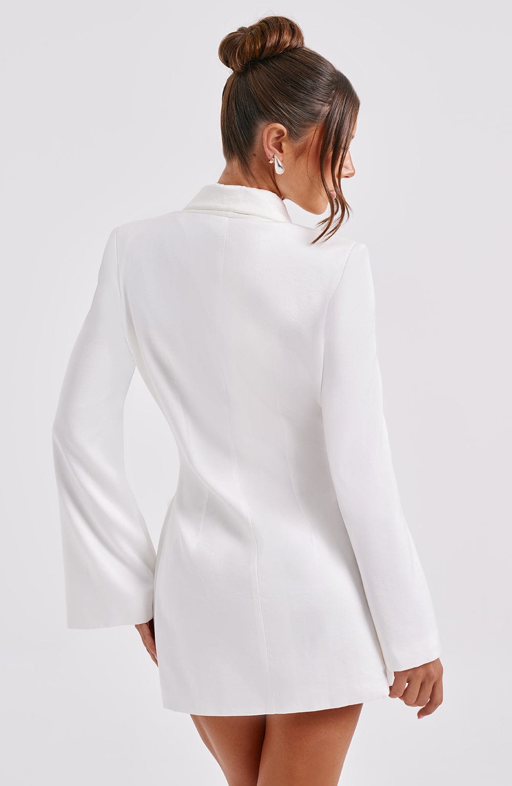 Jalena Mini Dress - Ivory - Napalia
