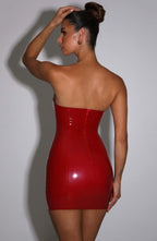 Janet Mini Dress - Red - Napalia