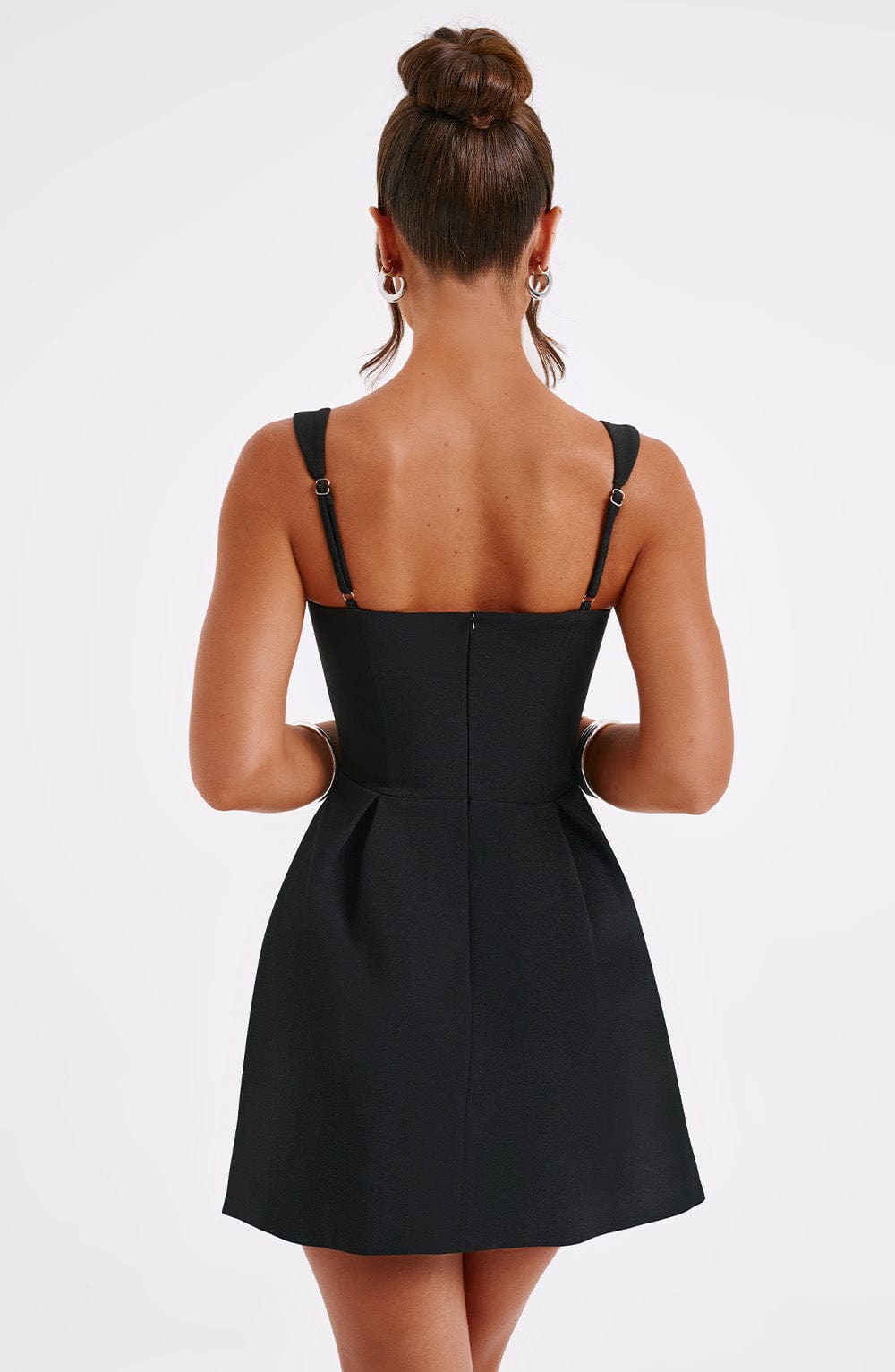 Janiyah Mini Dress - Black - Napalia