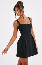 Janiyah Mini Dress - Black - Napalia