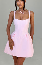Janiyah Mini Dress - Blush - Napalia