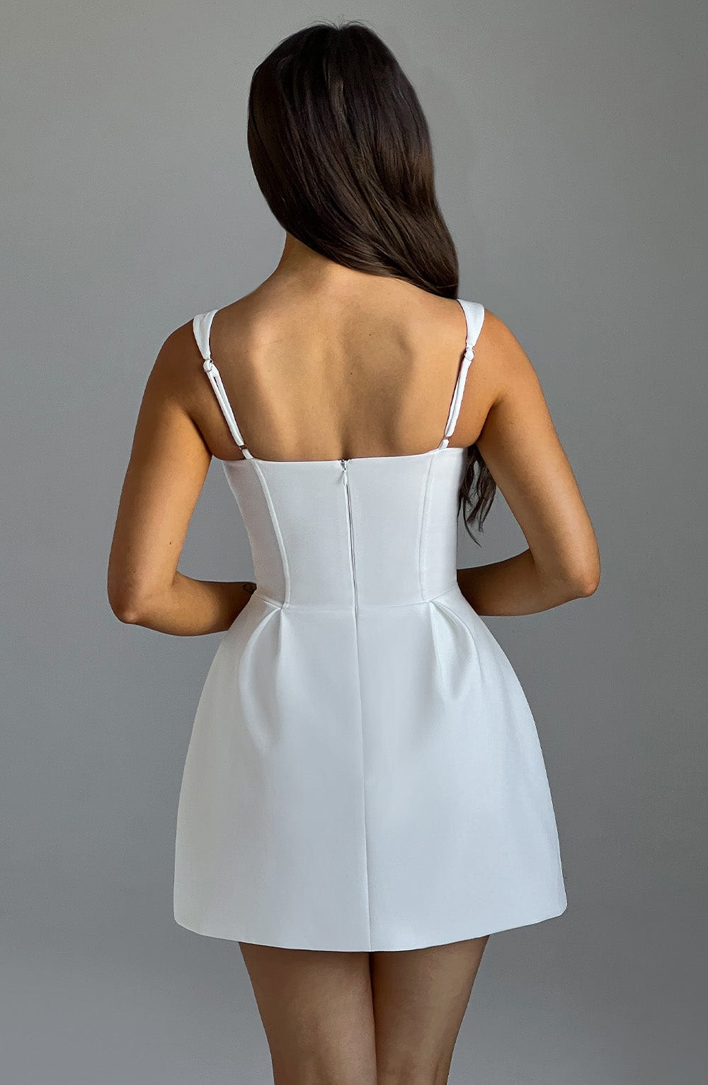 Janiyah Mini Dress - Ivory - Napalia