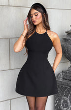 Jayne Mini Dress - Black - Napalia