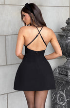 Jayne Mini Dress - Black - Napalia