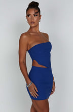 Jaz Mini Skirt - Blue - Napalia