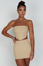 Jaz Top - Beige - Napalia