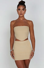 Jaz Top - Beige - Napalia
