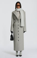 Jeanie Scarf - Light Grey - Napalia