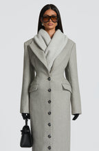Jeanie Scarf - Light Grey - Napalia