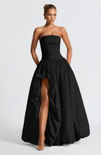 Jillian Maxi Dress - Black - Napalia