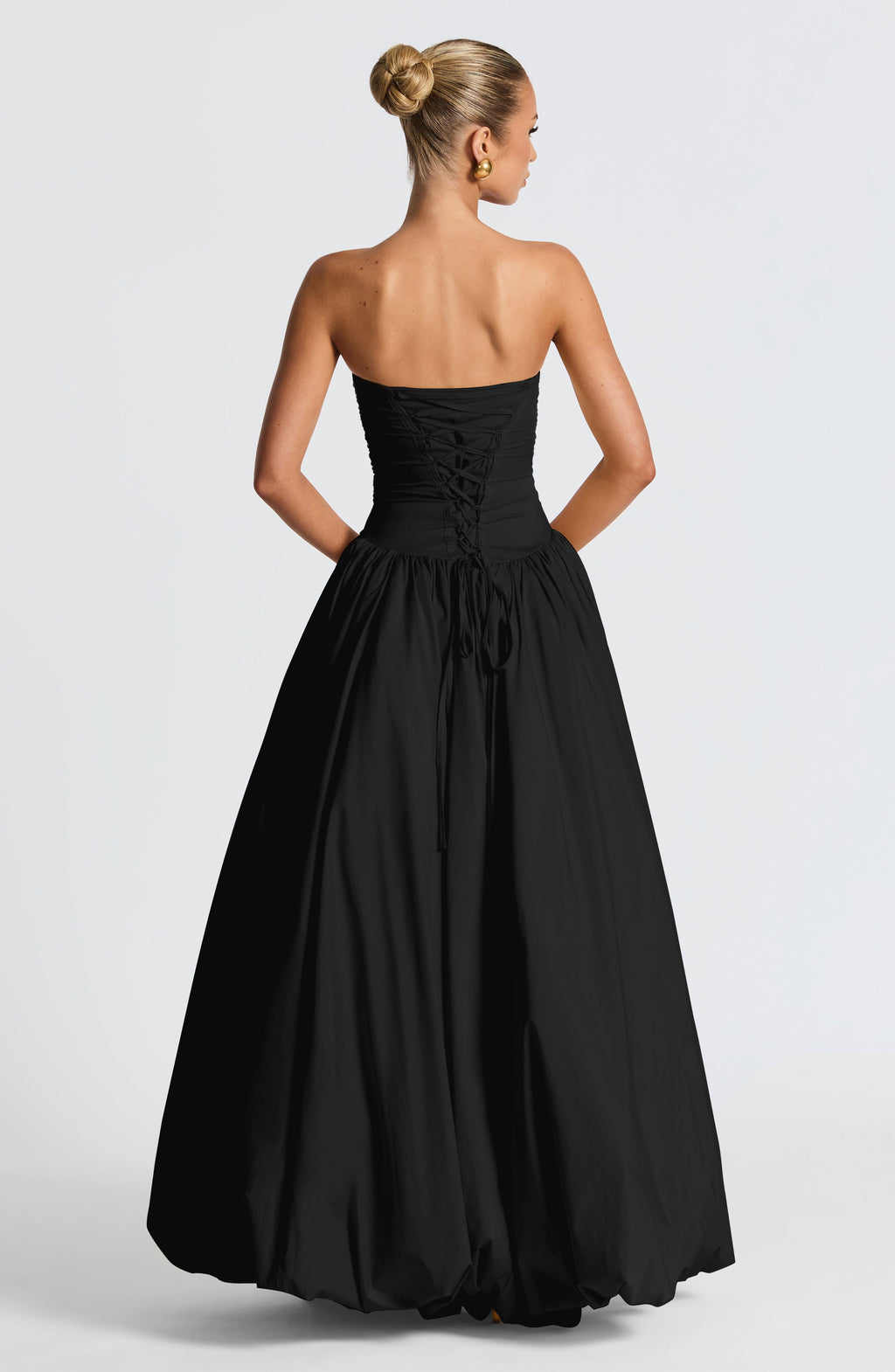 Jillian Maxi Dress - Black - Napalia