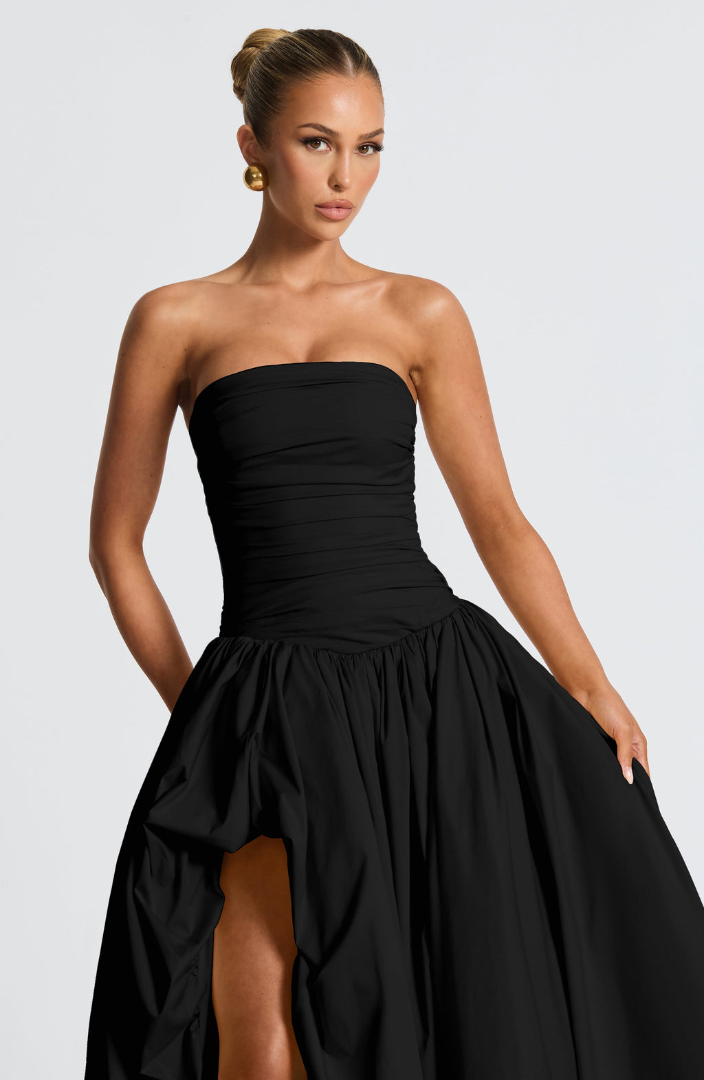 Jillian Maxi Dress - Black - Napalia