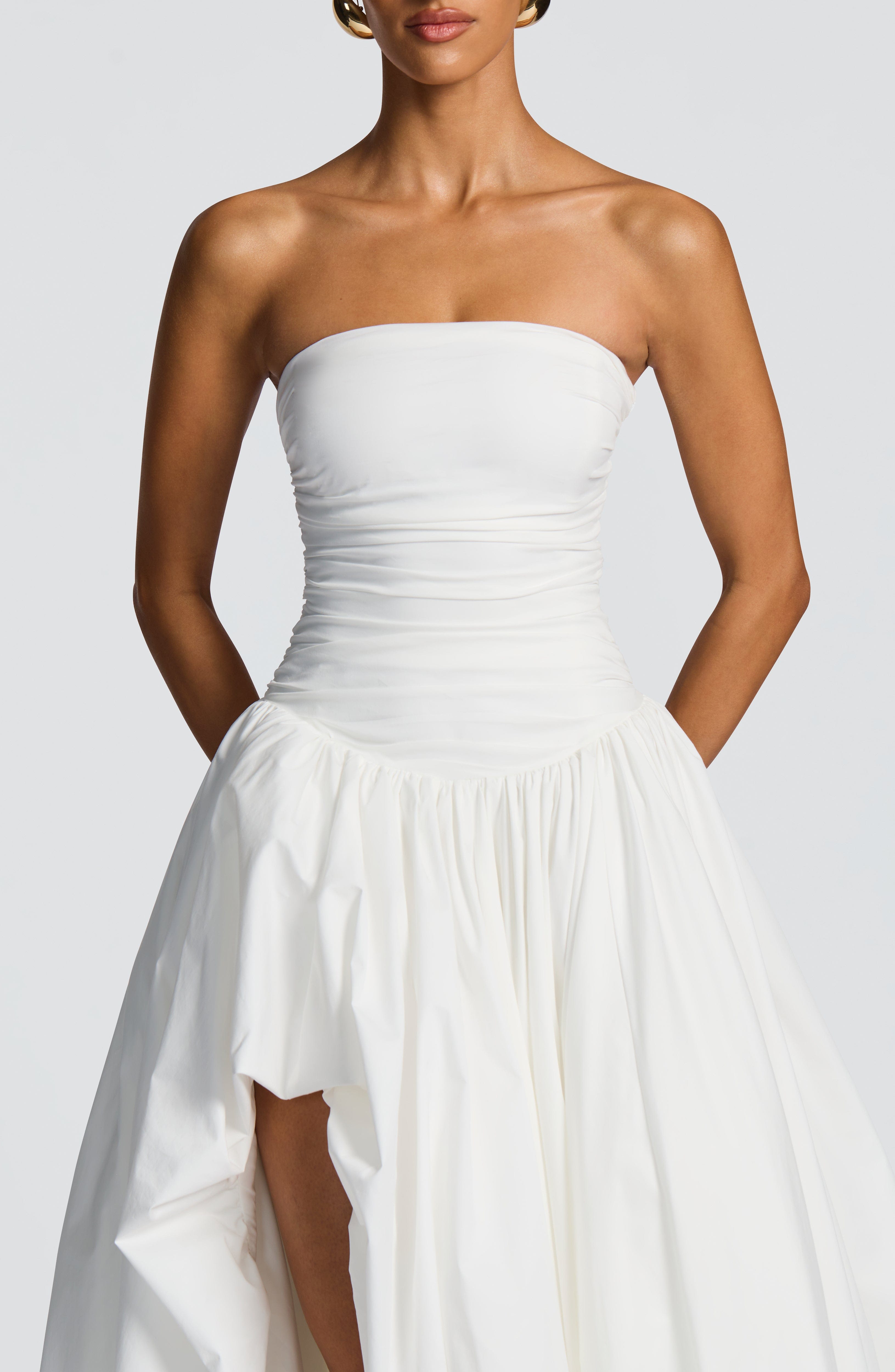 Jillian Maxi Dress - Ivory - Napalia