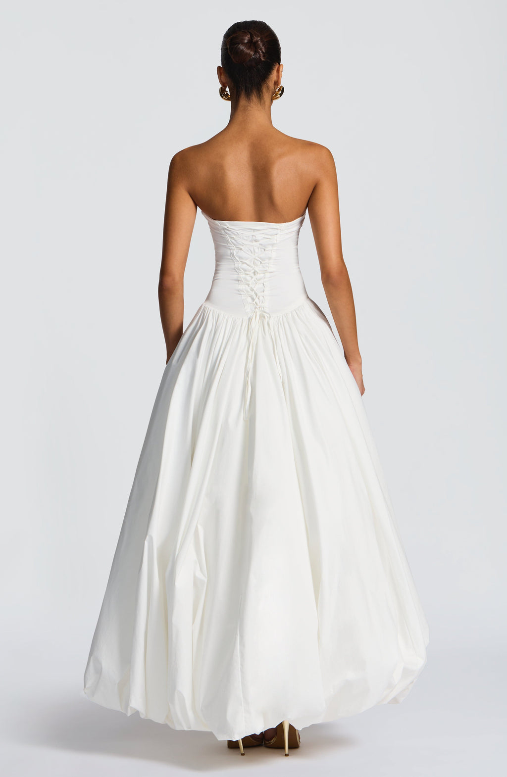 Jillian Maxi Dress - Ivory - Napalia