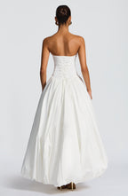 Jillian Maxi Dress - Ivory - Napalia