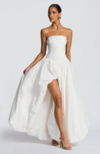 Jillian Maxi Dress - Ivory - Napalia
