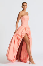 Jillian Maxi Dress - Peach - Napalia