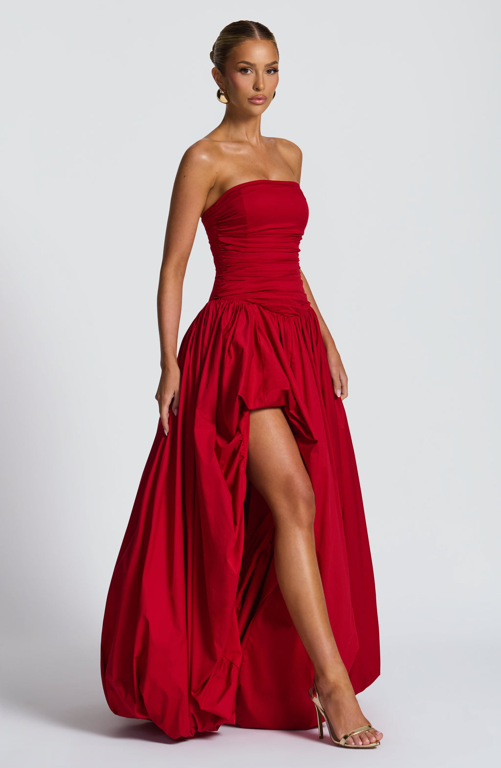 Jillian Maxi Dress - Red - Napalia