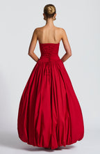 Jillian Maxi Dress - Red - Napalia