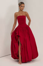 Jillian Maxi Dress - Red - Napalia