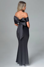 Joanna Maxi Dress - Black - Napalia