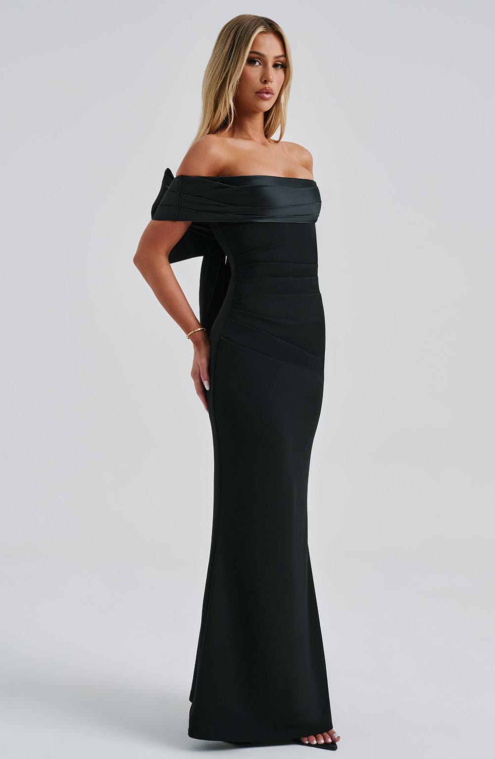 Joanna Maxi Dress - Black - Napalia