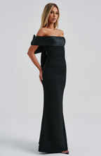 Joanna Maxi Dress - Black - Napalia