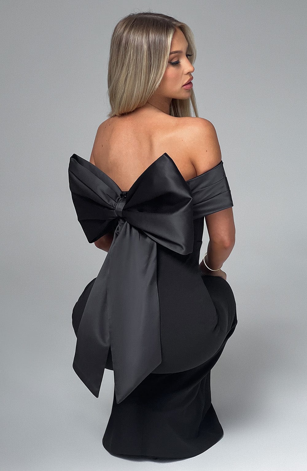Joanna Maxi Dress - Black - Napalia