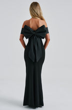 Joanna Maxi Dress - Black - Napalia