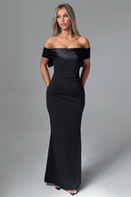 Joanna Maxi Dress - Black - Napalia