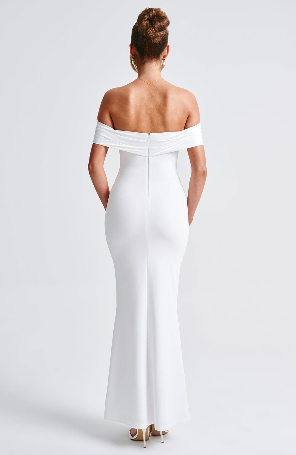 Joanna Maxi Dress - Ivory - Napalia