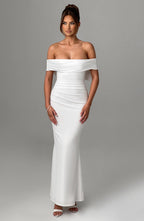 Joanna Maxi Dress - Ivory - Napalia