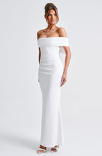 Joanna Maxi Dress - Ivory - Napalia